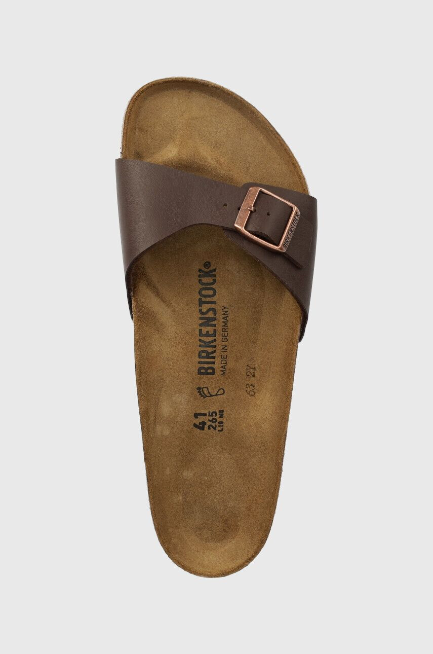 Birkenstock papuci Madrid culoarea maro - Pled.ro