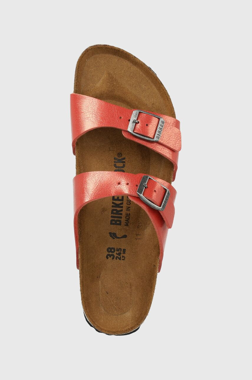 Birkenstock papuci Sydney femei culoarea rosu 1026162 - Pled.ro