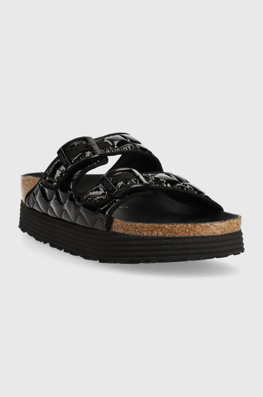 Birkenstock papuci X PAPILLIO Arizona Grooved femei culoarea negru 1025305 - Pled.ro