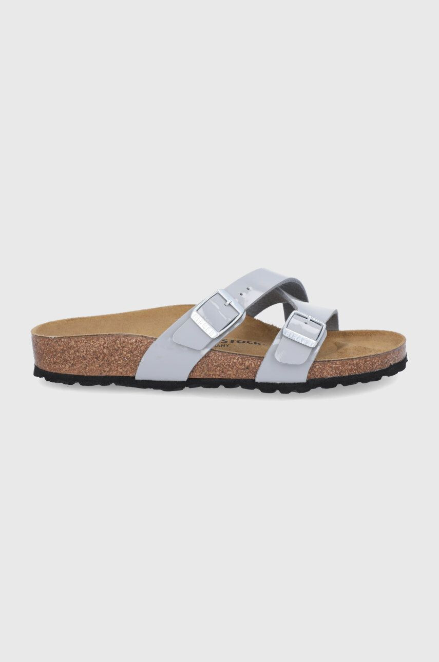 Birkenstock Papuci Yao Balance II femei culoarea gri - Pled.ro