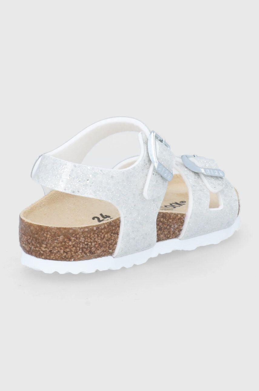 Birkenstock sandale copii culoarea alb - Pled.ro