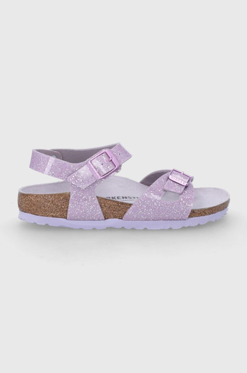 Birkenstock sandale copii culoarea roz - Pled.ro