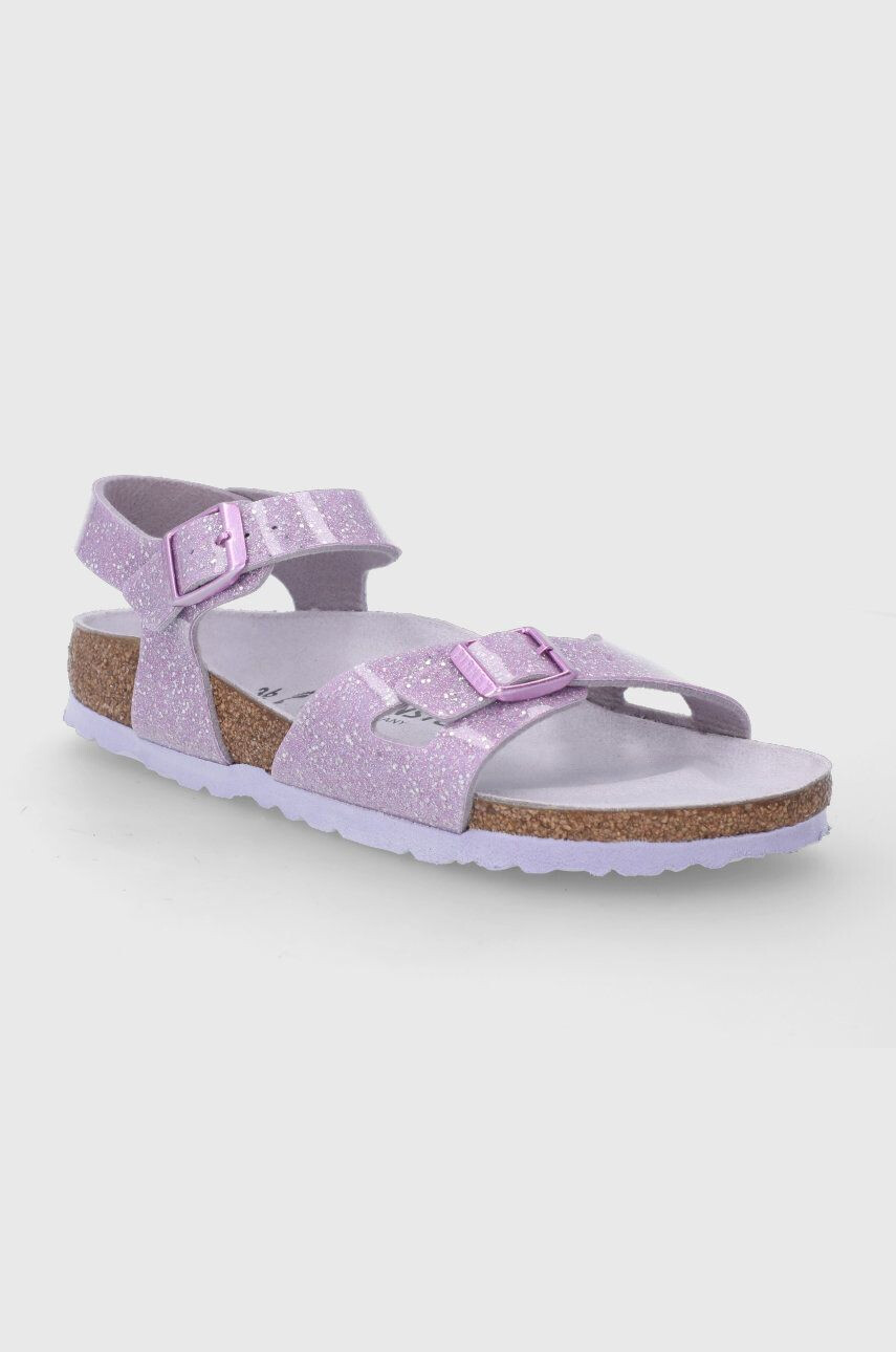 Birkenstock sandale copii culoarea roz - Pled.ro