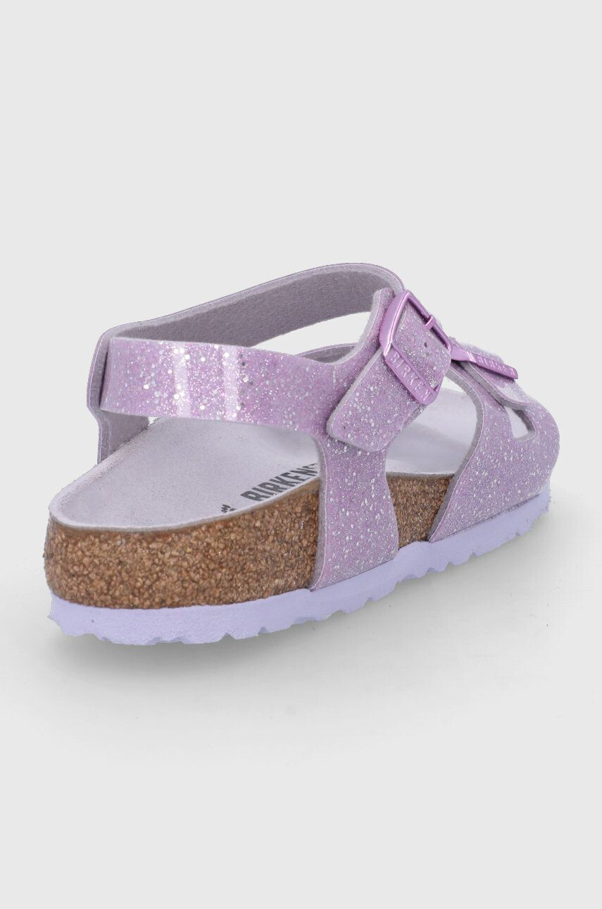 Birkenstock sandale copii culoarea roz - Pled.ro