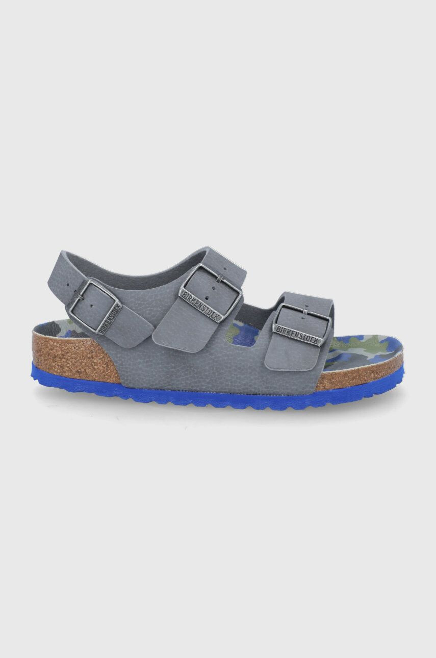 Birkenstock sandale copii culoarea alb - Pled.ro