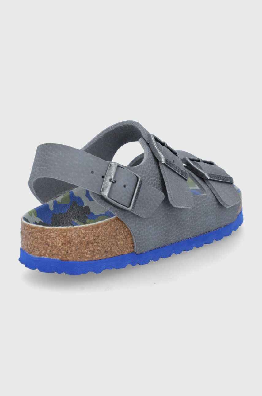 Birkenstock sandale copii culoarea alb - Pled.ro