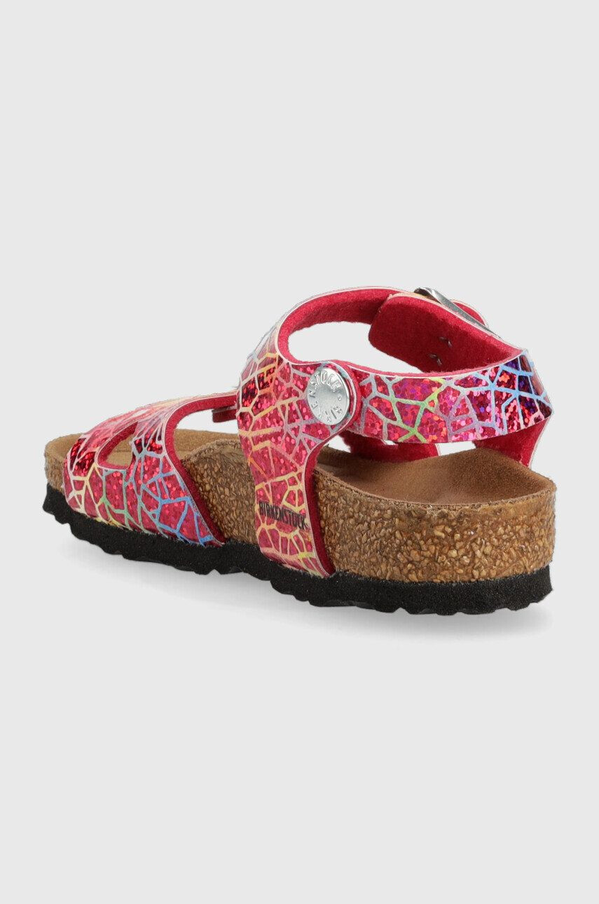 Birkenstock sandale copii culoarea roz - Pled.ro