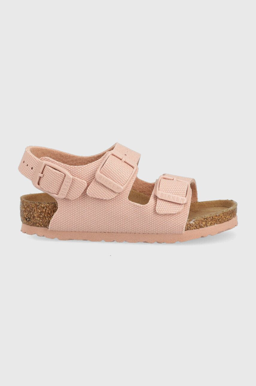 Birkenstock sandale copii culoarea roz - Pled.ro