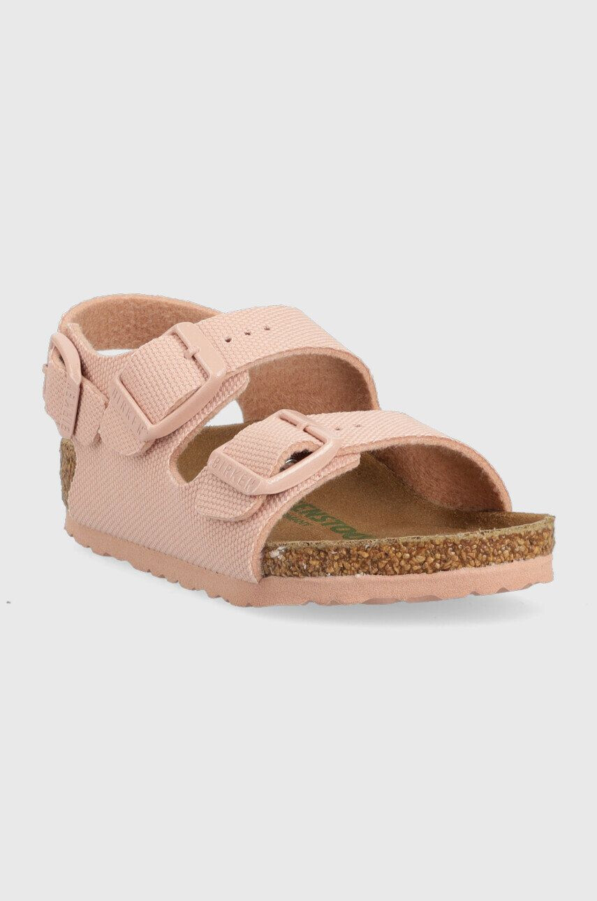 Birkenstock sandale copii culoarea roz - Pled.ro