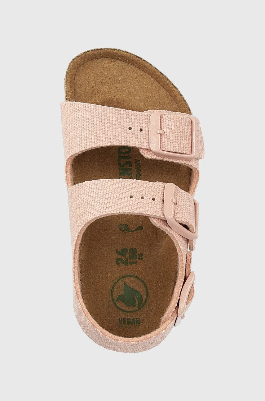 Birkenstock sandale copii culoarea roz - Pled.ro