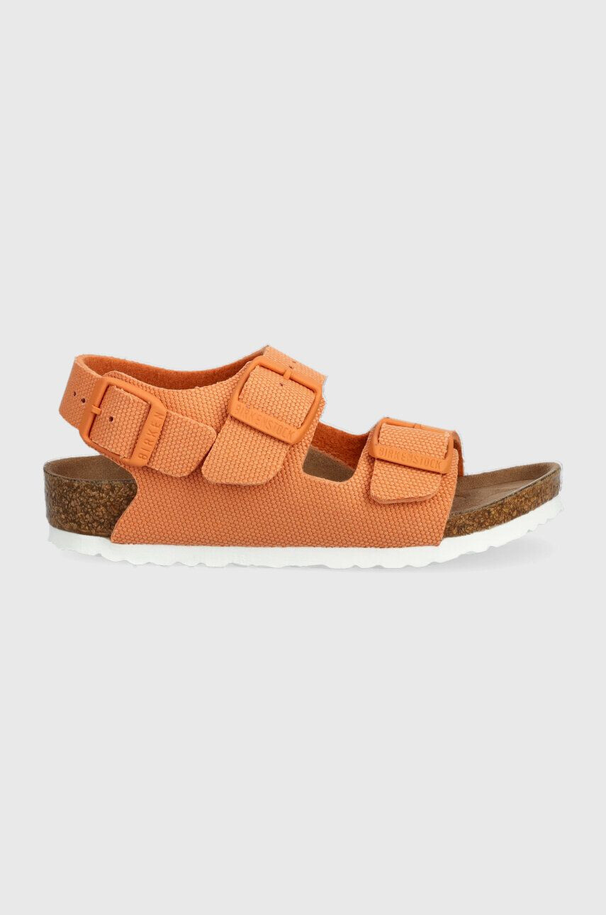 Birkenstock sandale copii culoarea portocaliu - Pled.ro