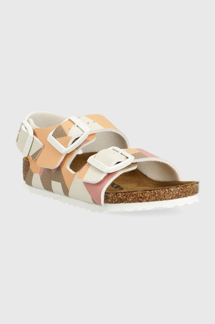 Birkenstock sandale copii culoarea portocaliu - Pled.ro