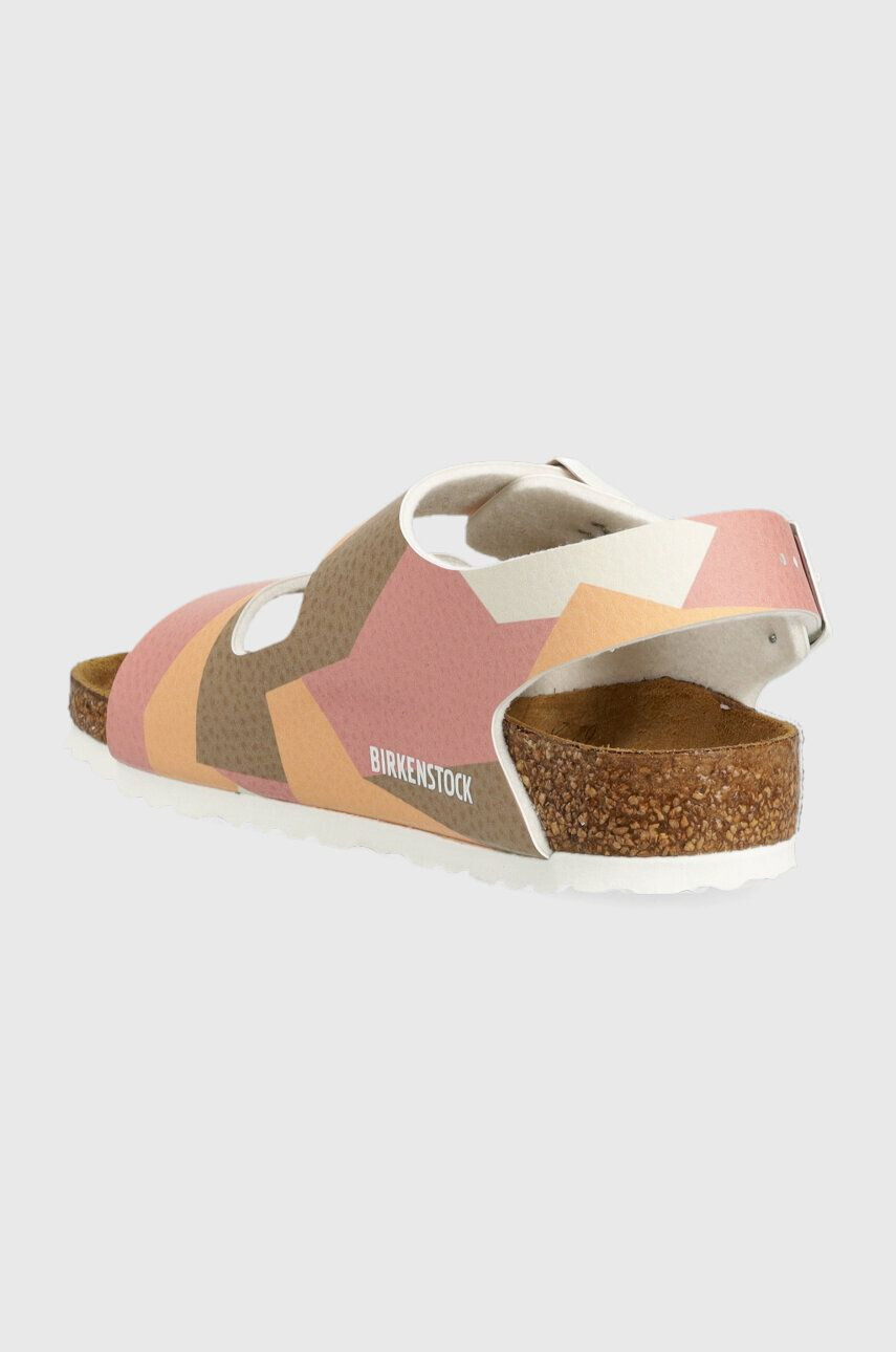 Birkenstock sandale copii culoarea portocaliu - Pled.ro