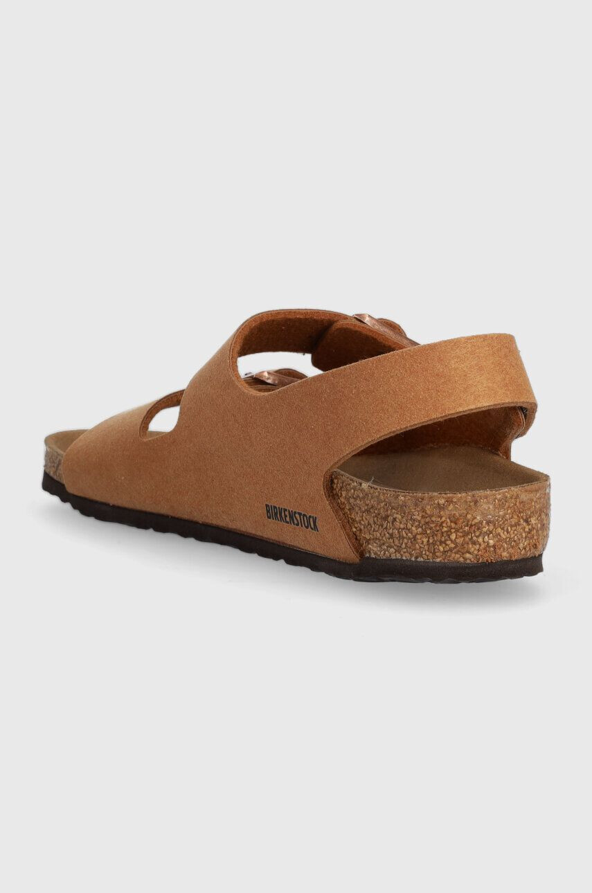 Birkenstock sandale copii culoarea maro - Pled.ro