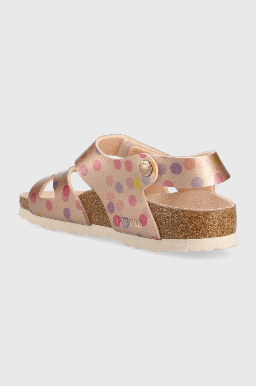 Birkenstock sandale copii Colorado culoarea bej - Pled.ro