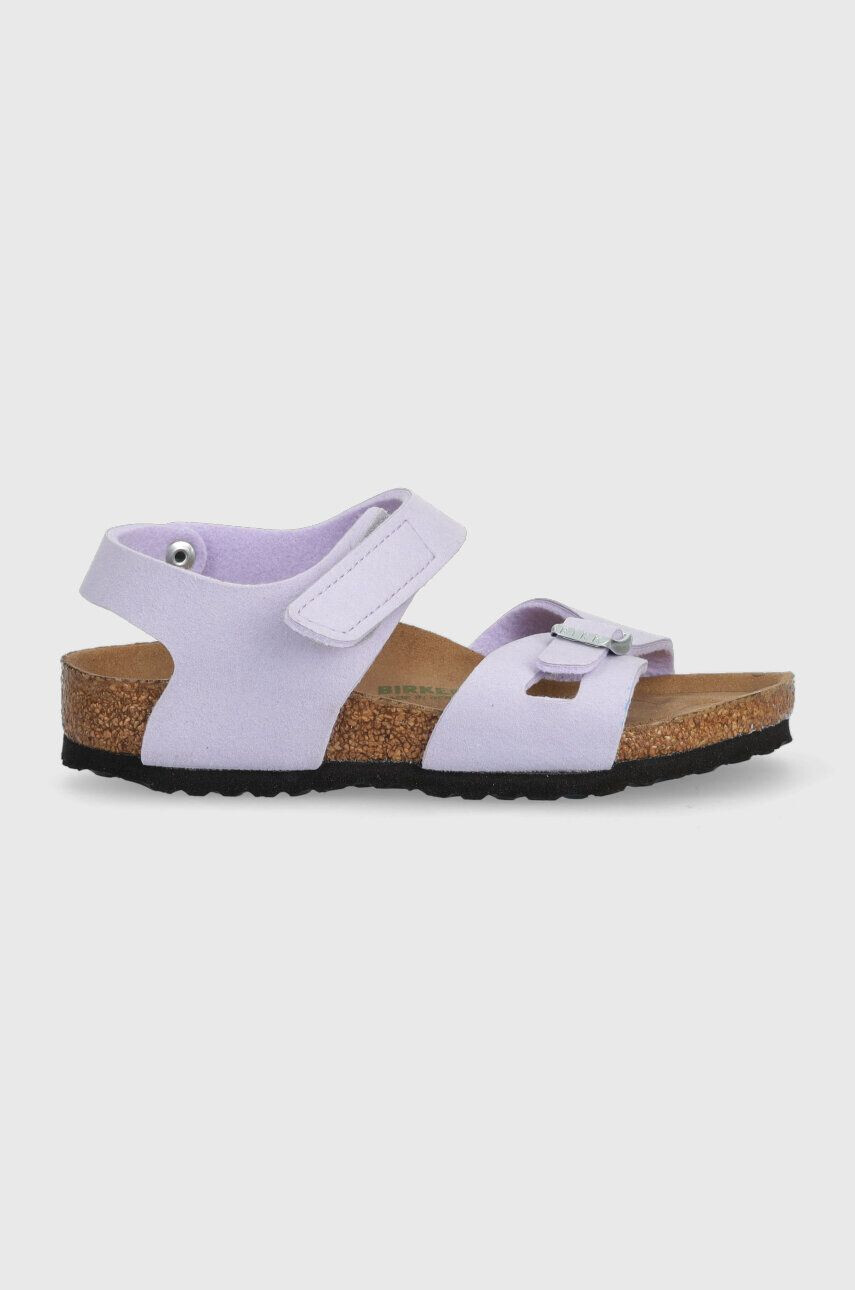 Birkenstock sandale copii Colorado culoarea violet - Pled.ro