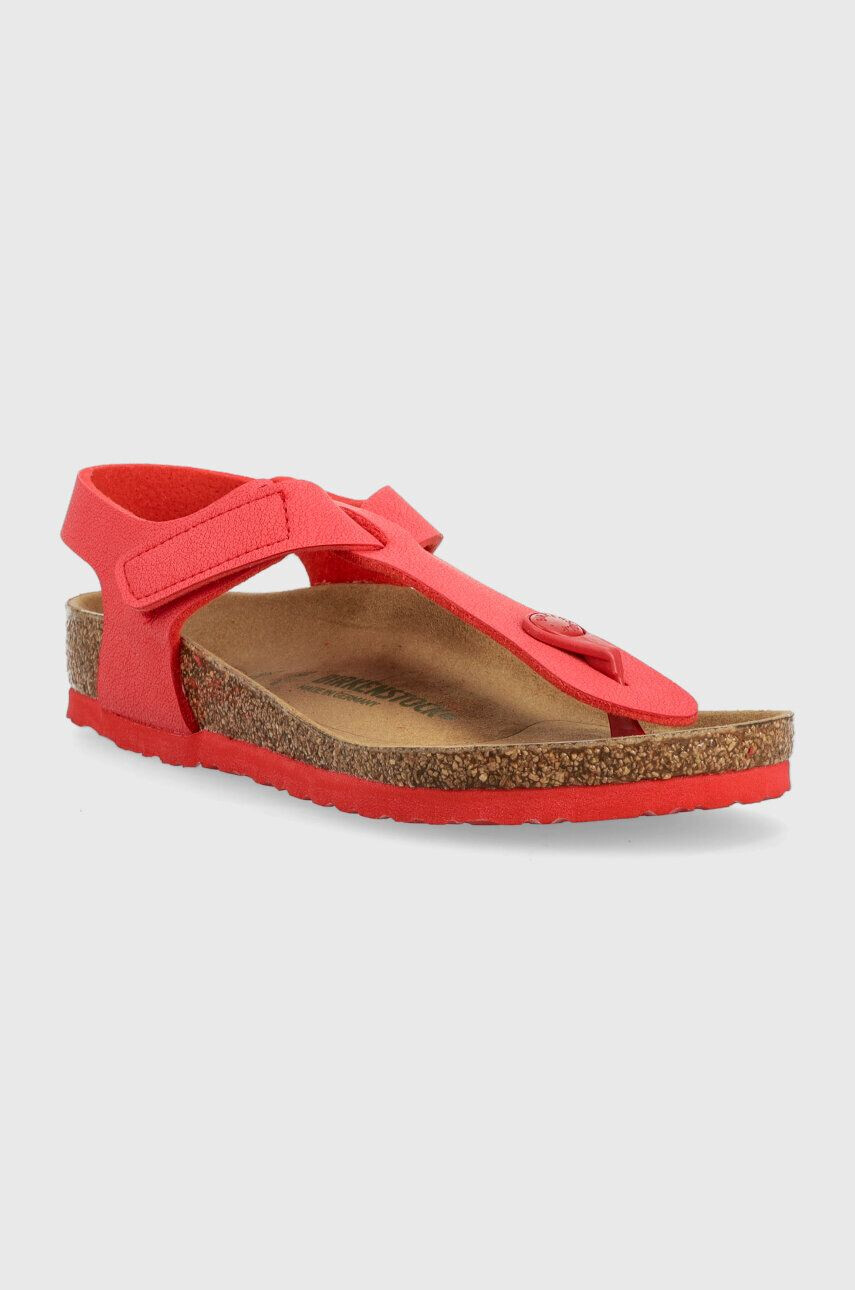 Birkenstock sandale copii Kairo HL culoarea rosu - Pled.ro