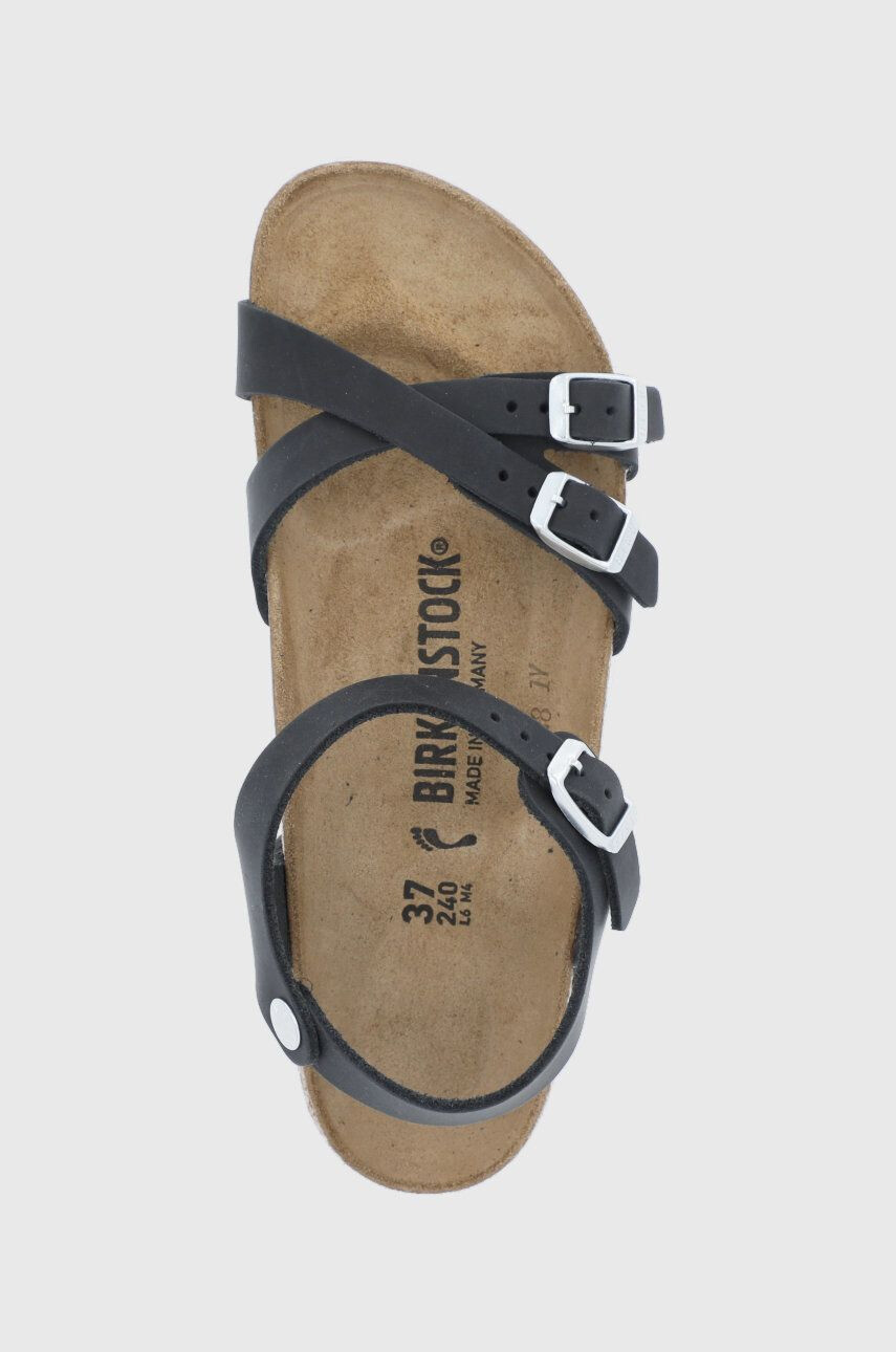 Birkenstock sandale de piele Kumba femei culoarea negru 1021487-Black - Pled.ro