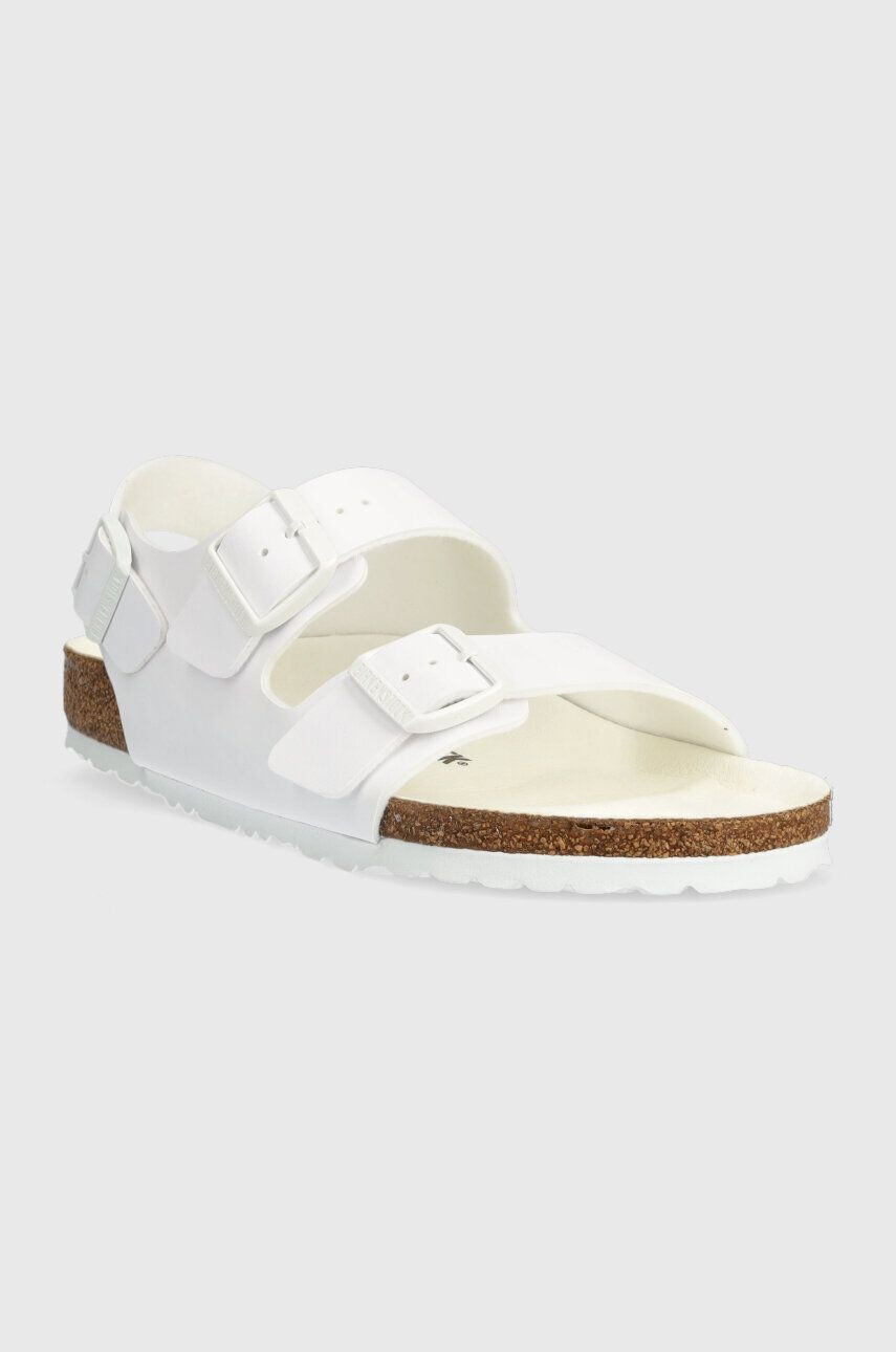 Birkenstock sandale MILANO barbati culoarea alb 1024966 - Pled.ro