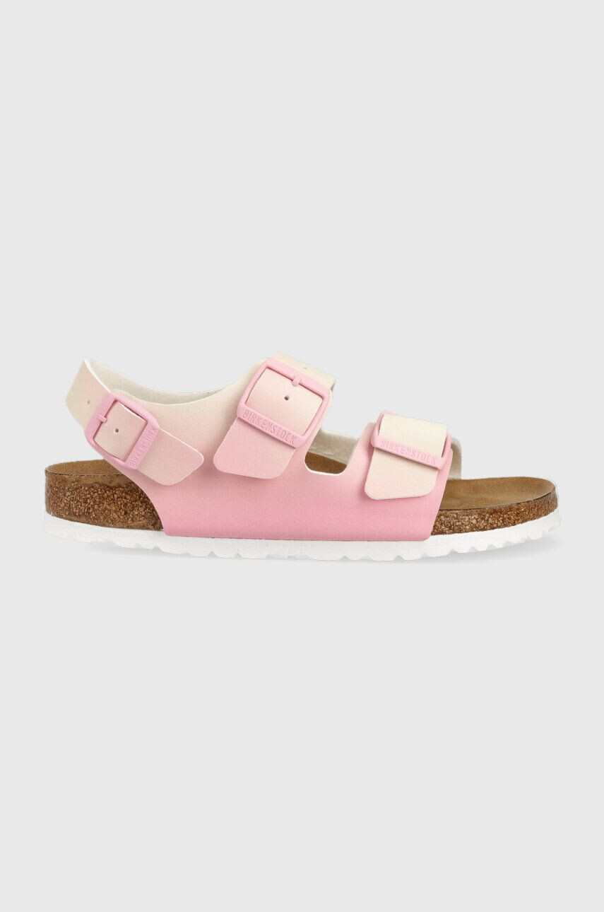 Birkenstock sandale Milano femei culoarea roz 1024152 - Pled.ro