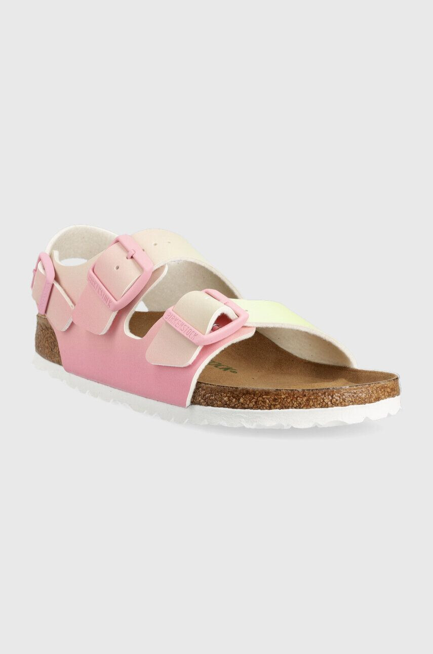 Birkenstock sandale Milano femei culoarea roz 1024152 - Pled.ro