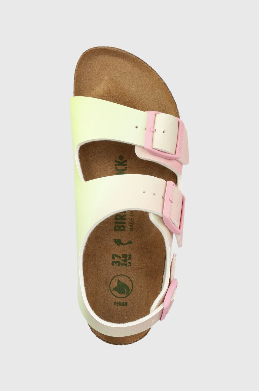 Birkenstock sandale Milano femei culoarea roz 1024152 - Pled.ro