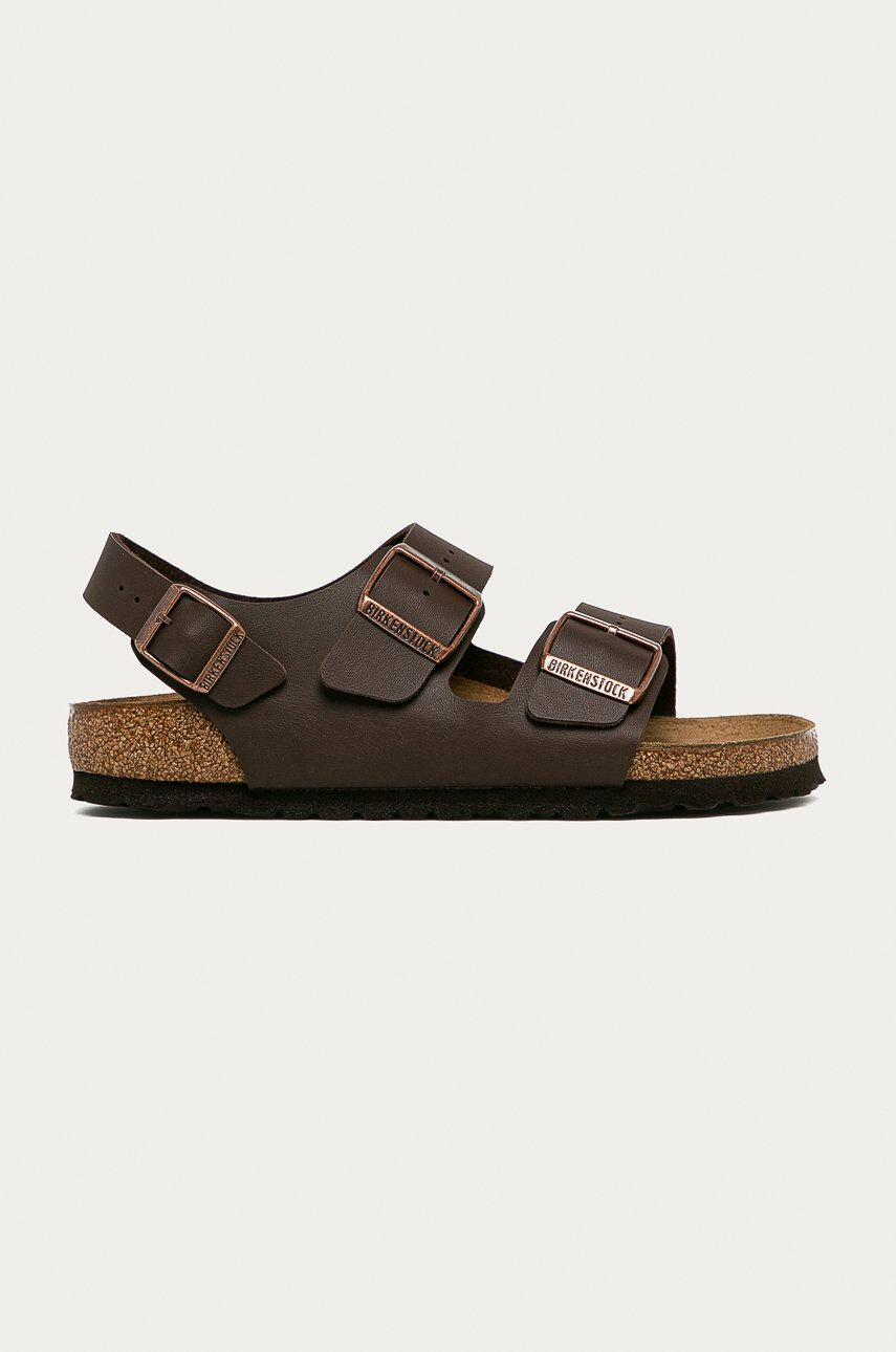 Birkenstock sandale Milano 34703-Dark.Brown - Pled.ro