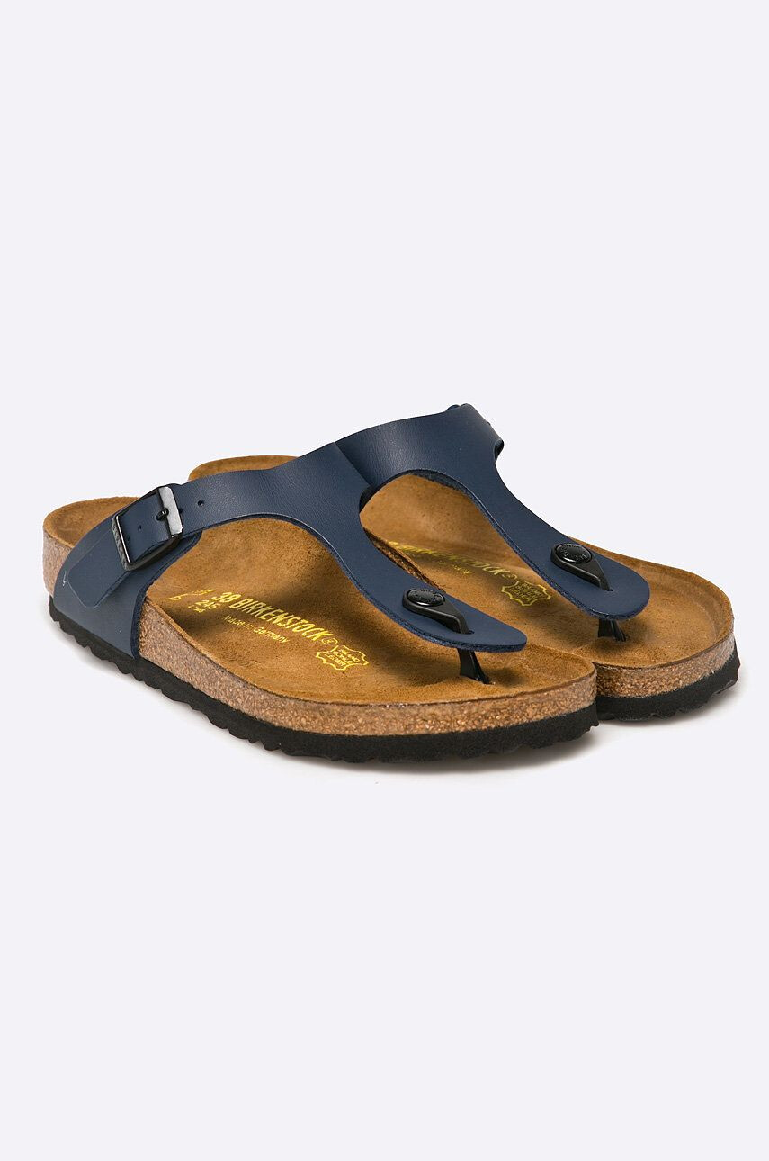 Birkenstock șlapi Gizeh BF Blue 143621 143621-Blue - Pled.ro