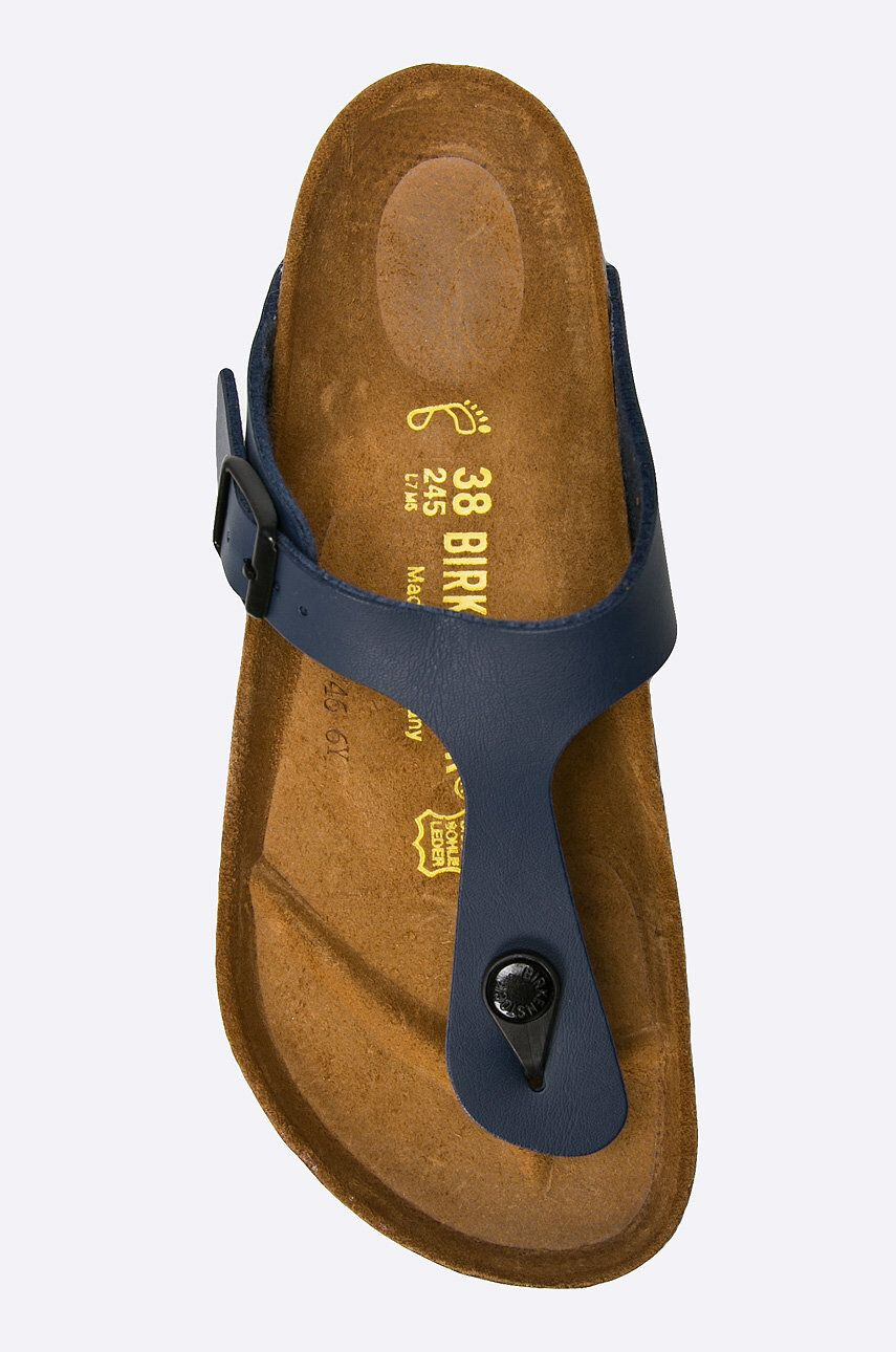 Birkenstock șlapi Gizeh BF Blue 143621 143621-Blue - Pled.ro