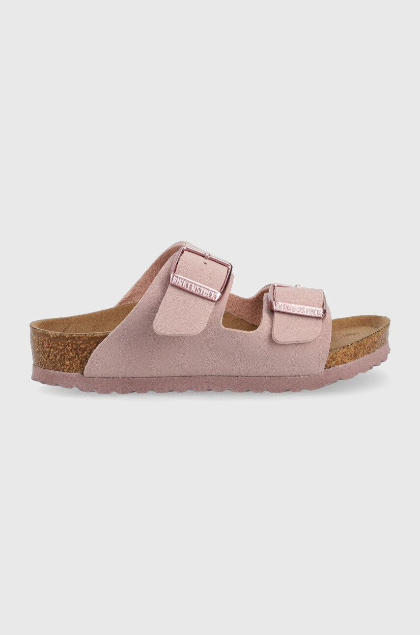 Birkenstock slapi copii culoarea violet - Pled.ro