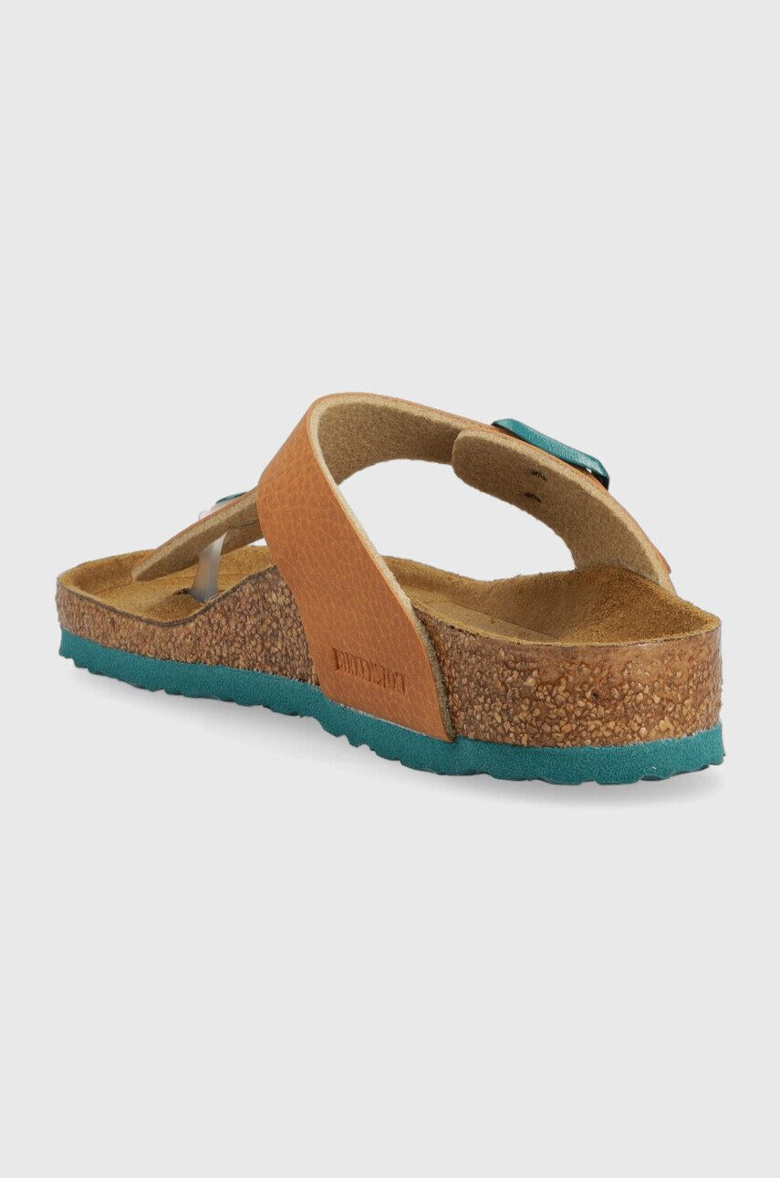 Birkenstock slapi copii culoarea maro - Pled.ro