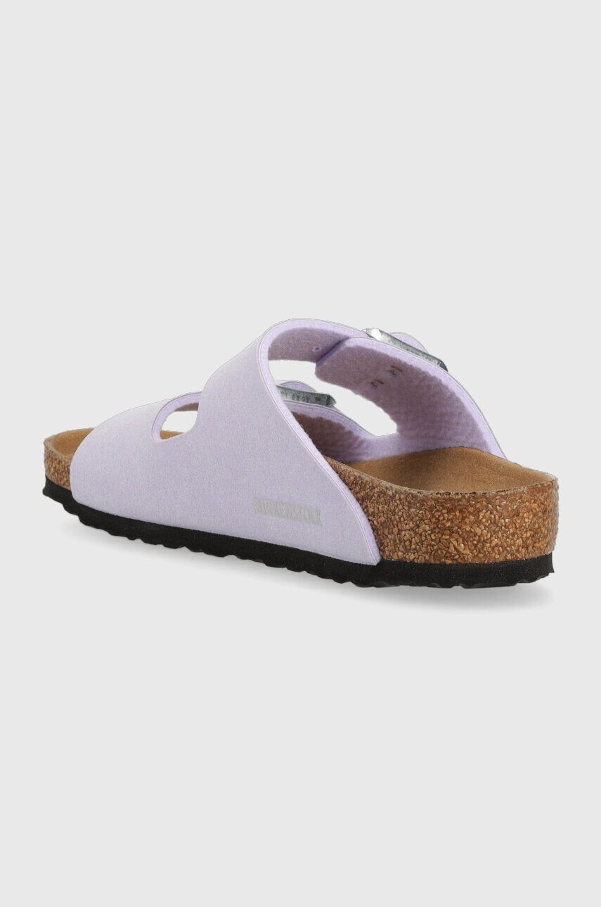 Birkenstock slapi copii culoarea violet - Pled.ro