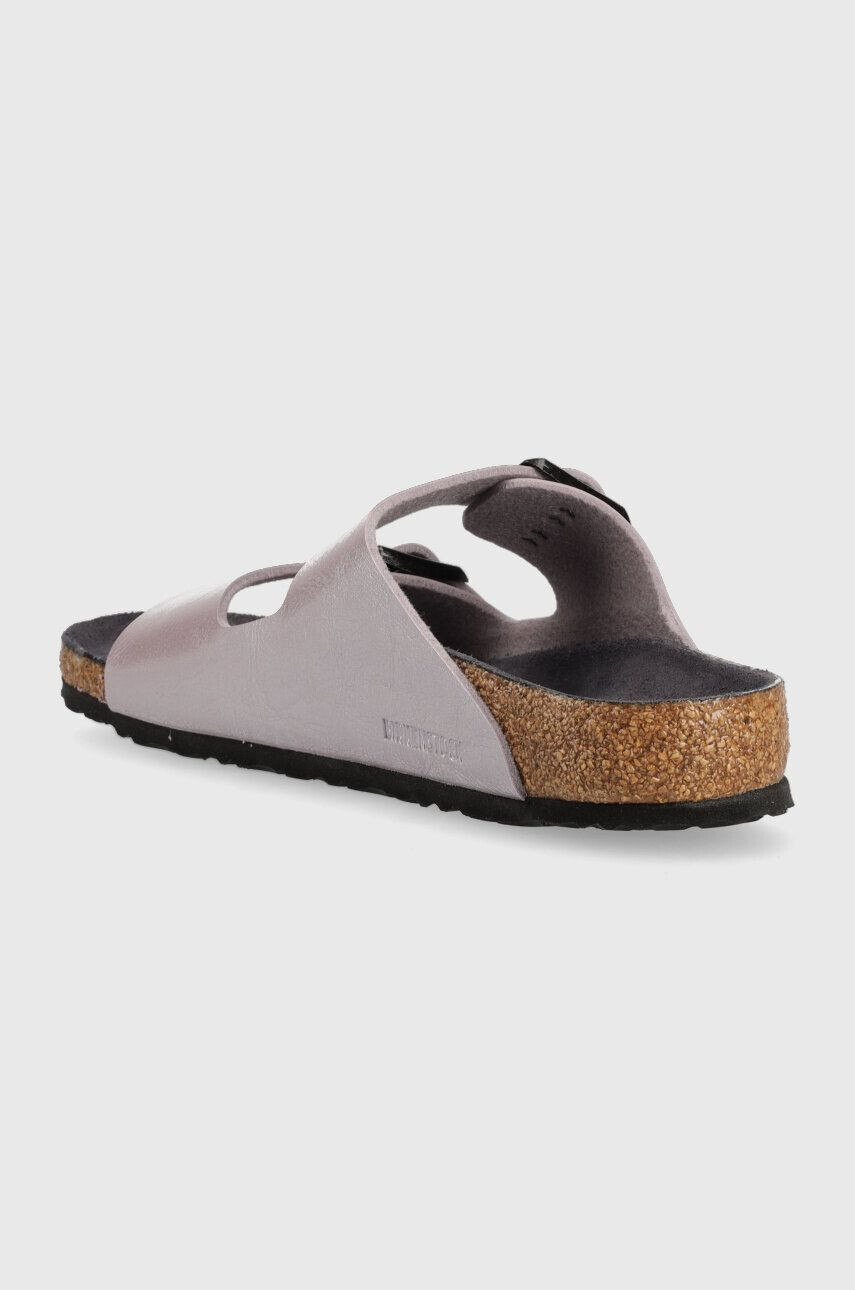 Birkenstock slapi copii Arizona culoarea violet - Pled.ro