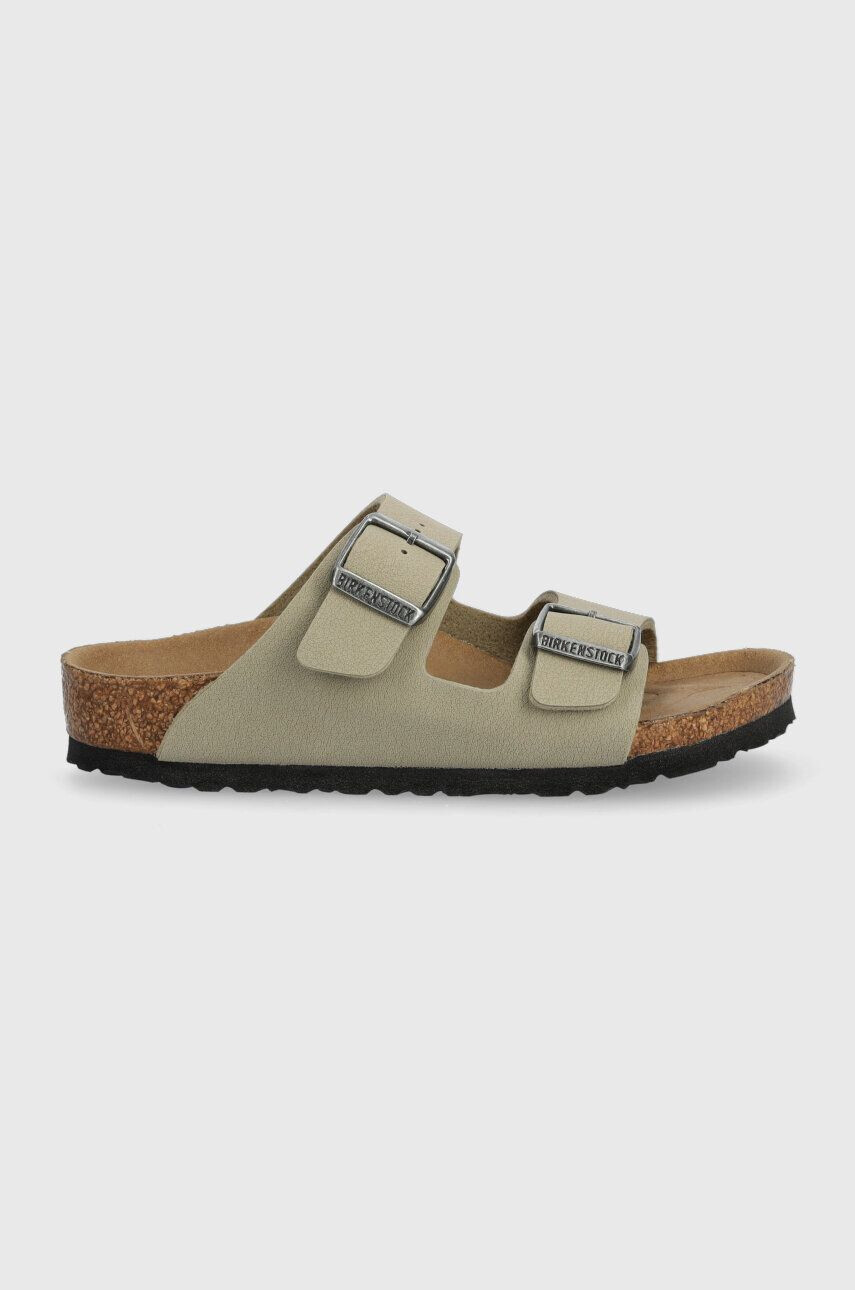 Birkenstock slapi copii Arizona culoarea bej - Pled.ro