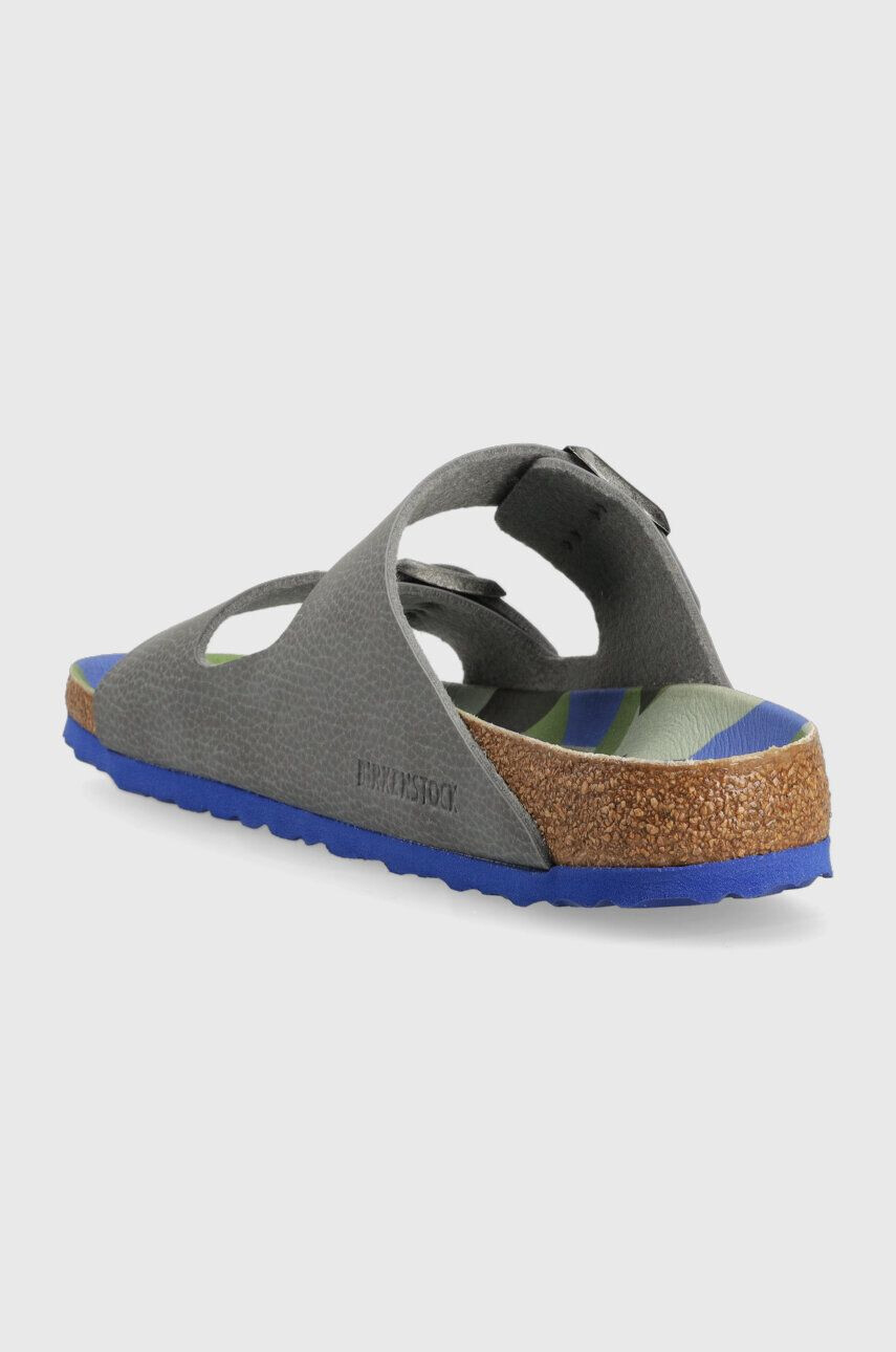 Birkenstock slapi copii Arizona Kids BF culoarea gri - Pled.ro