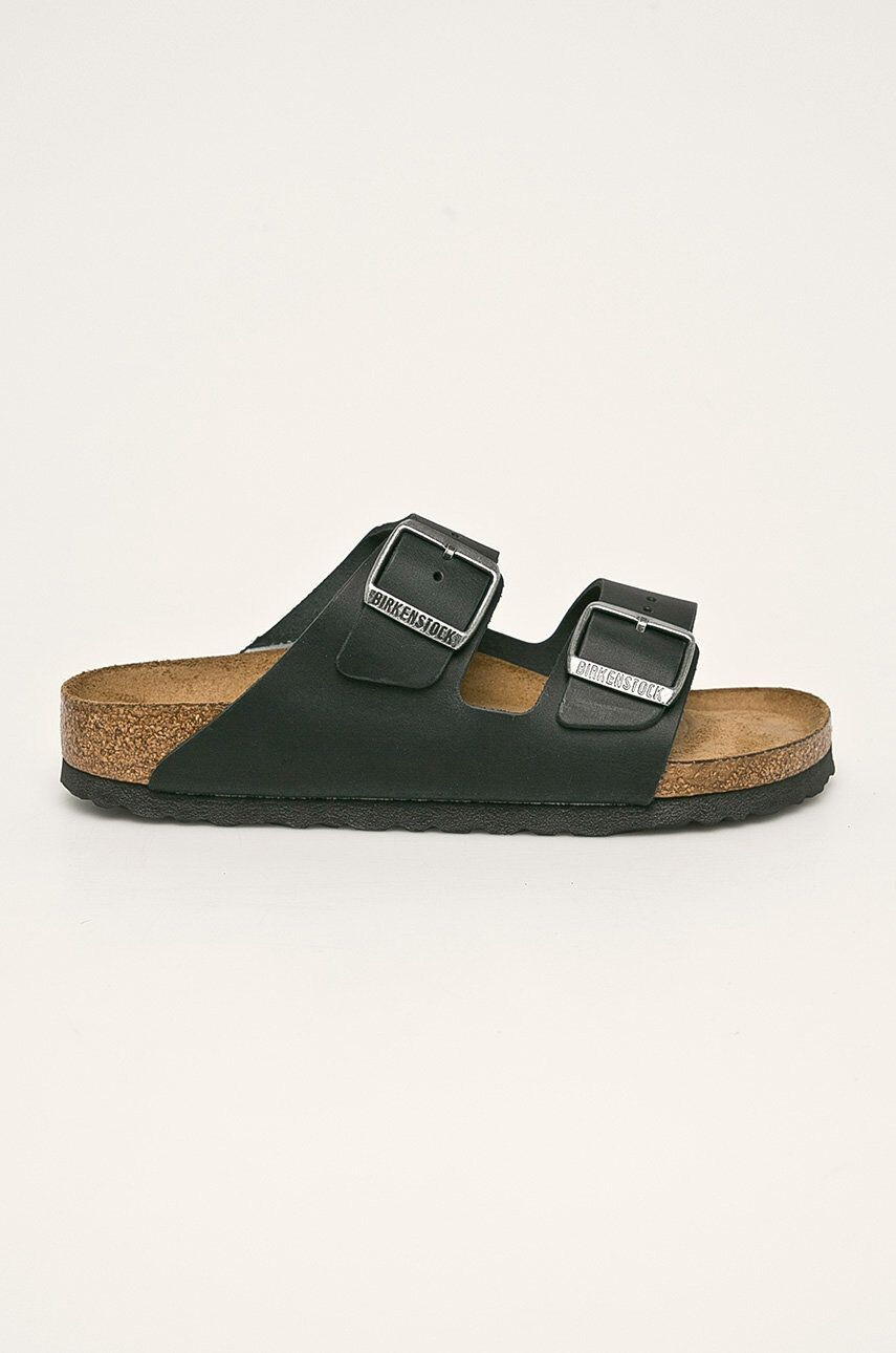 Birkenstock șlapi de piele Arizona 752483-BLACK - Pled.ro