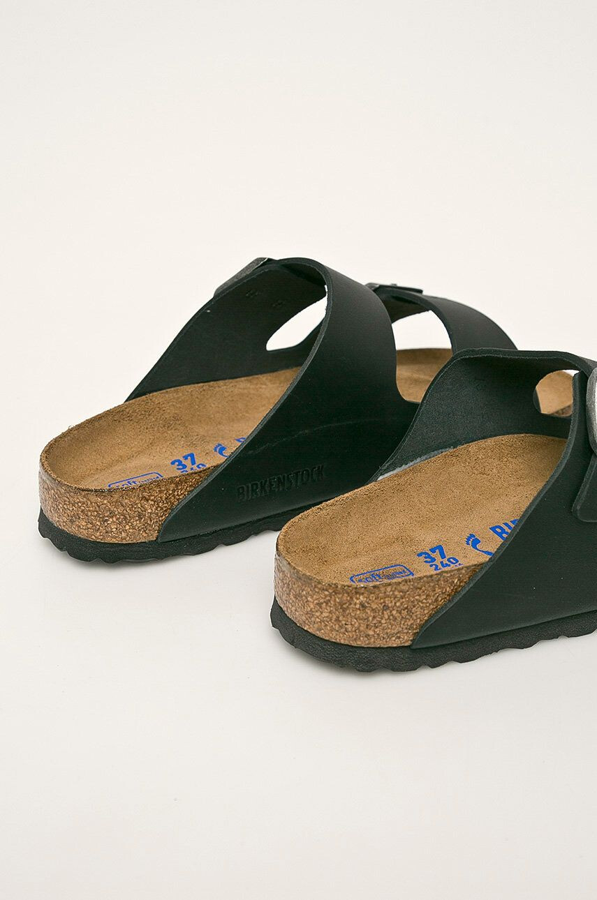 Birkenstock șlapi de piele Arizona 752483-BLACK - Pled.ro