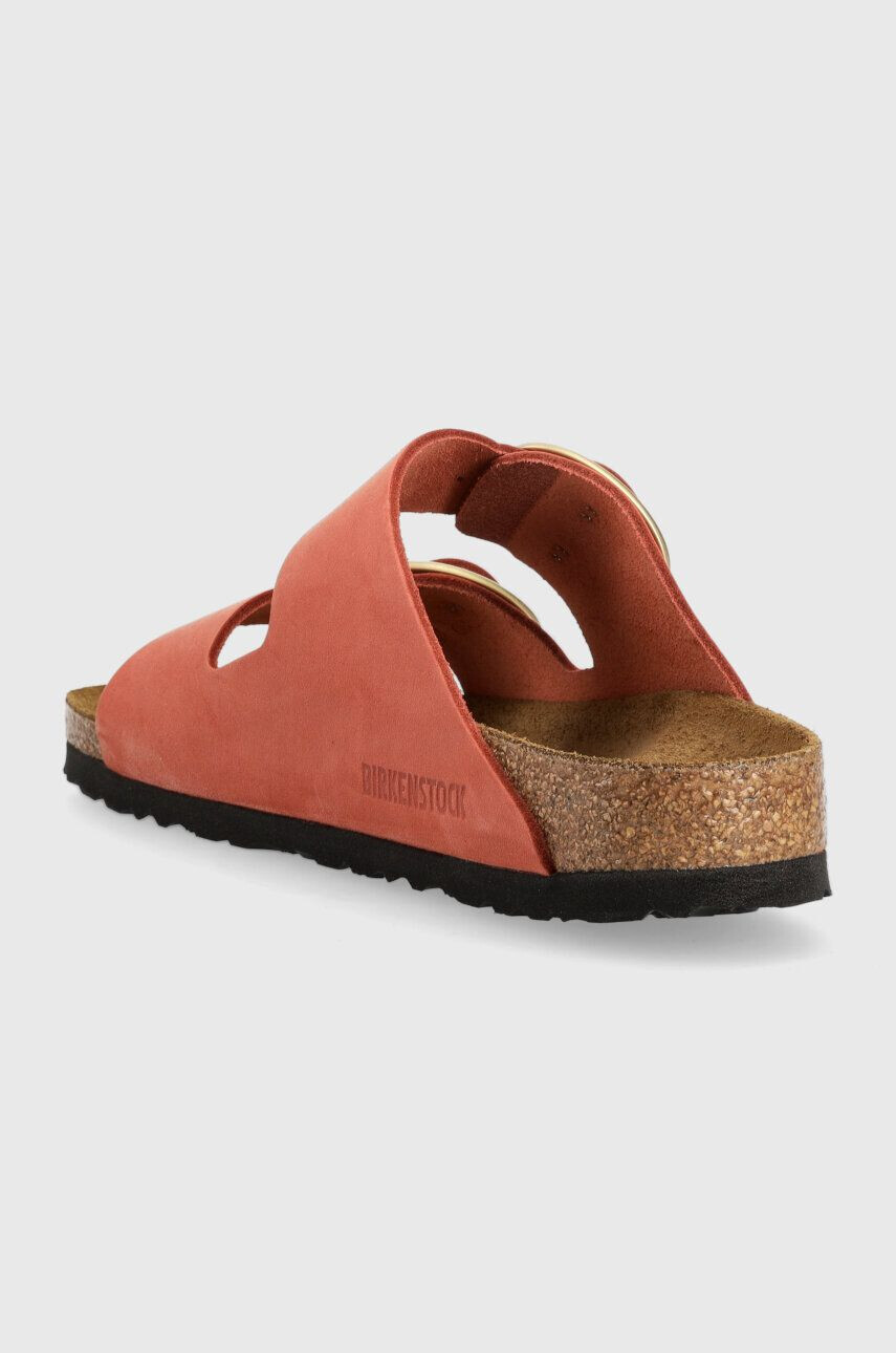 Birkenstock slapi de piele Arizona femei culoarea portocaliu 1025424 - Pled.ro