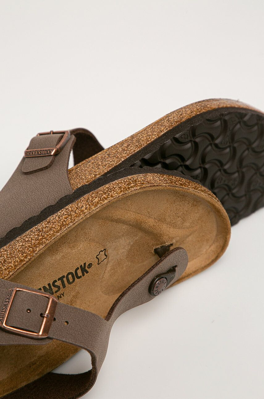 Birkenstock slapi Gizeh barbati culoarea maro 43751.M - Pled.ro