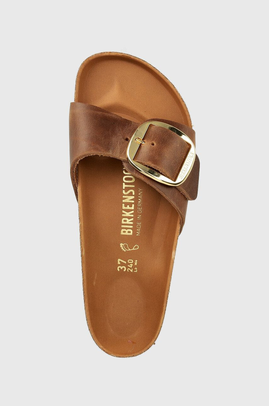 Birkenstock slapi de piele MADRID BIG BUCKLE - Pled.ro