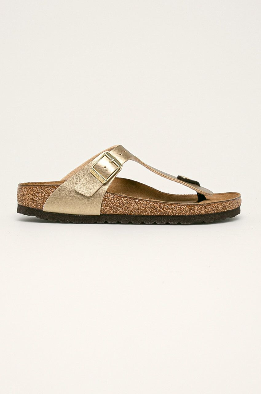 Birkenstock șlapi Gizeh 1016109-GOLD - Pled.ro