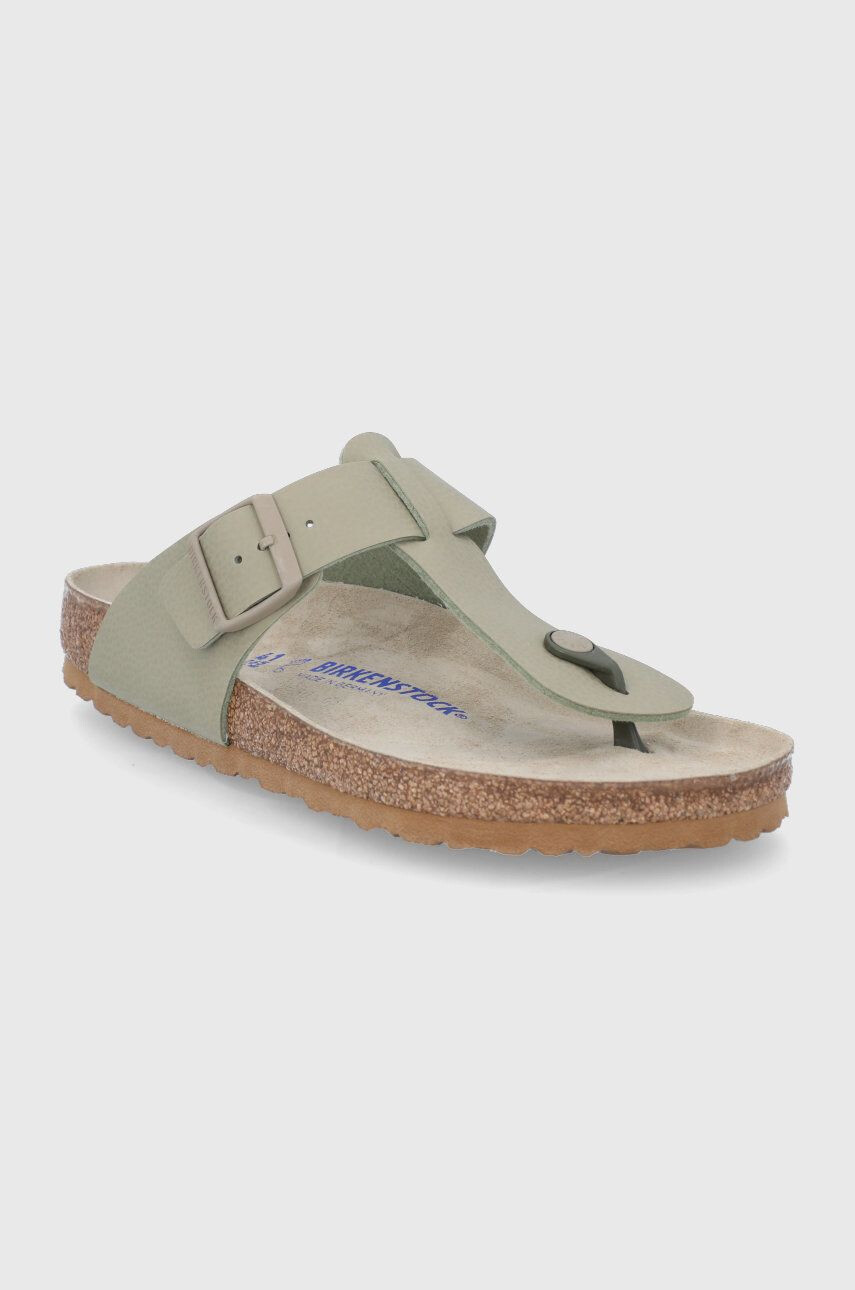 Birkenstock Șlapi Medina bărbați culoarea verde - Pled.ro