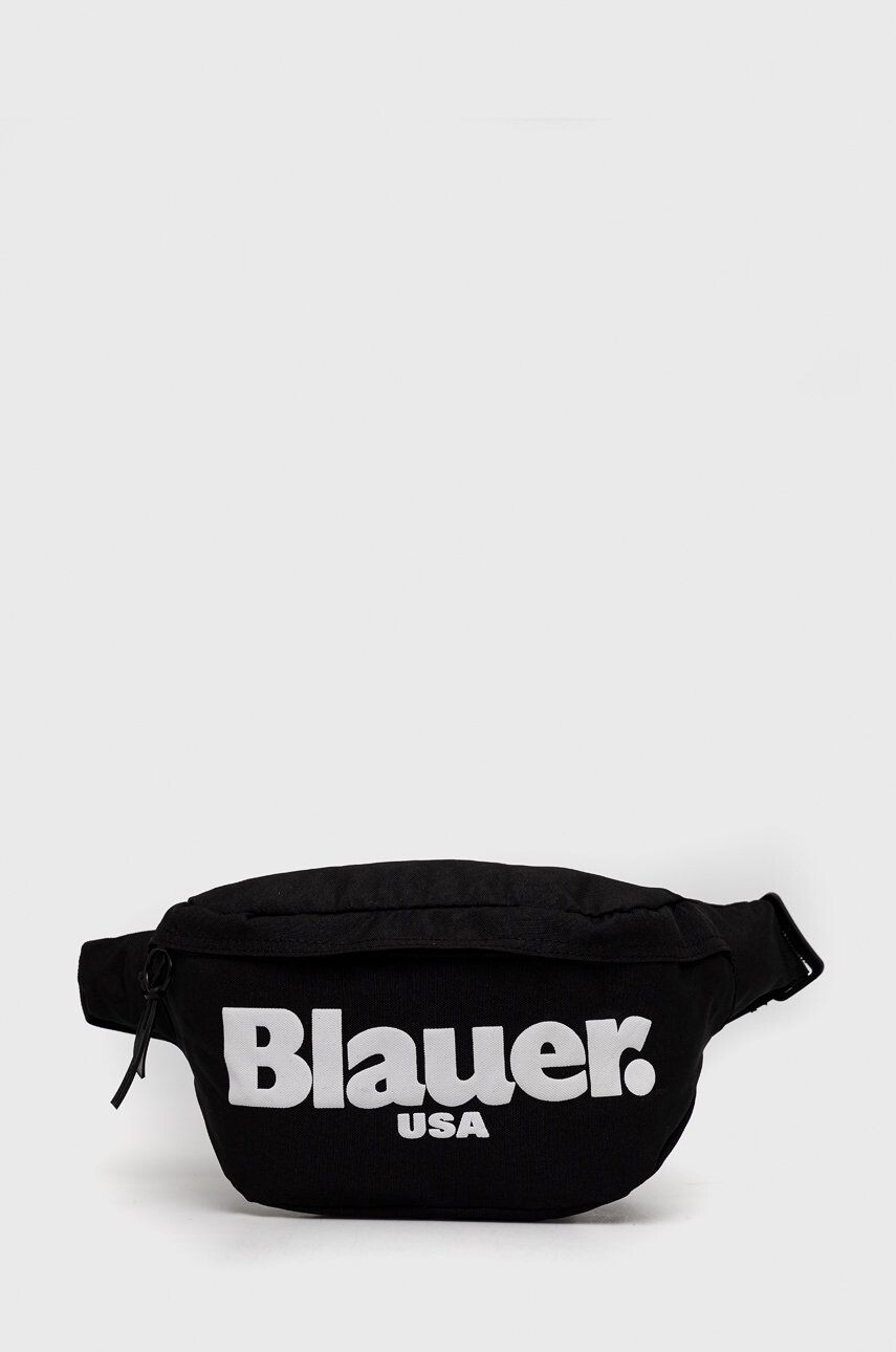 Blauer borseta culoarea negru - Pled.ro