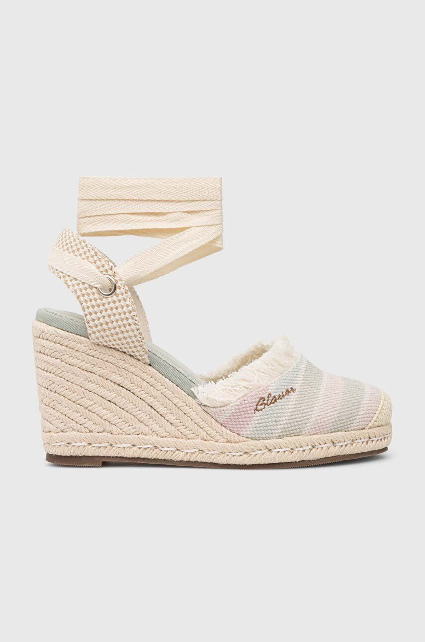 Blauer espadrile Wells toc pana S3WELLS01 - Pled.ro