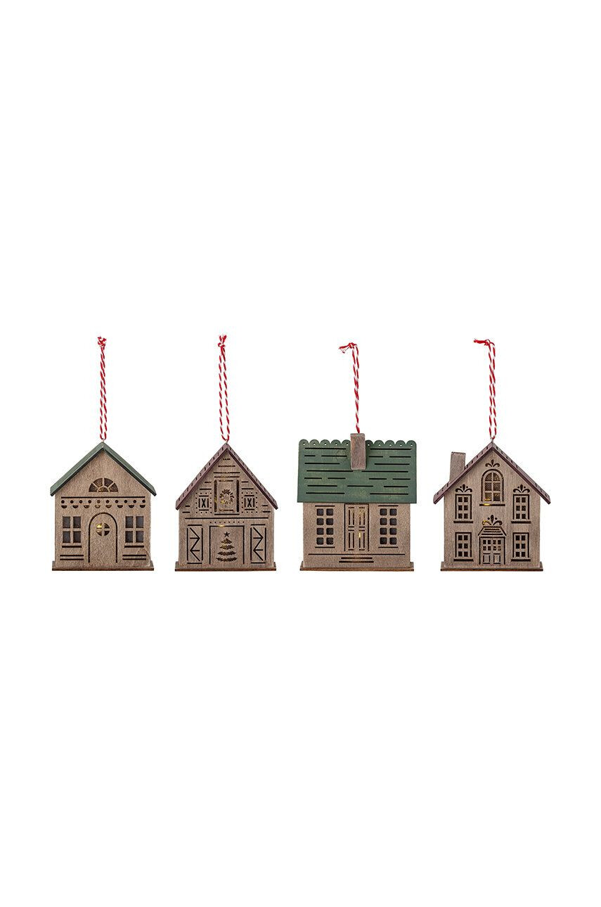 Bloomingville set de decorațiuni de sarbatori (4-pack) - Pled.ro