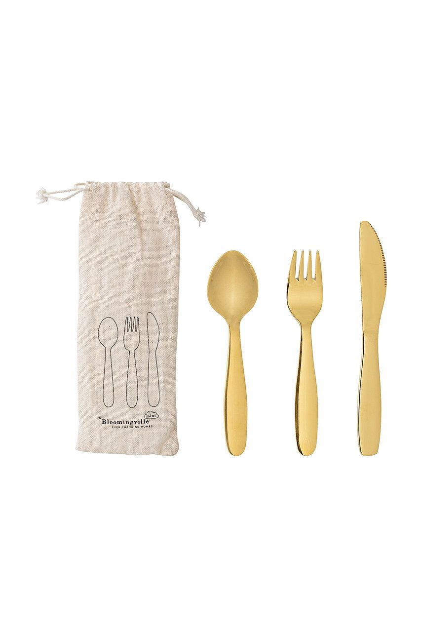 Bloomingville set de tacâmuri pentru copii (3-pack) - Pled.ro