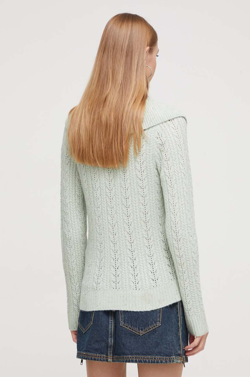 Blugirl Blumarine cardigan din amestec de lana culoarea verde - Pled.ro