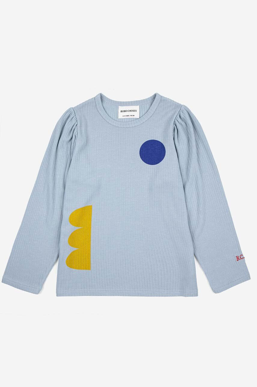 Bobo Choses longsleeve copii cu imprimeu - Pled.ro