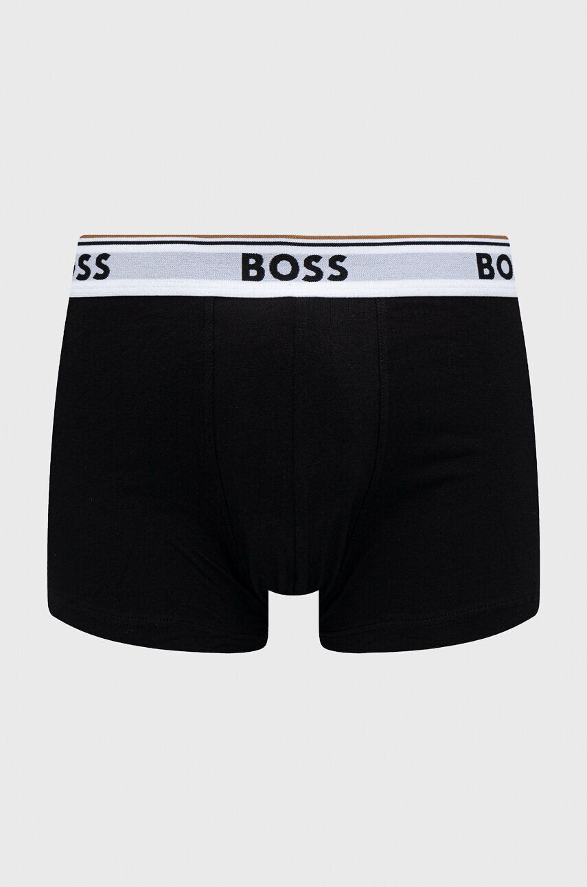 Boss boxeri 3-pack barbati culoarea negru - Pled.ro