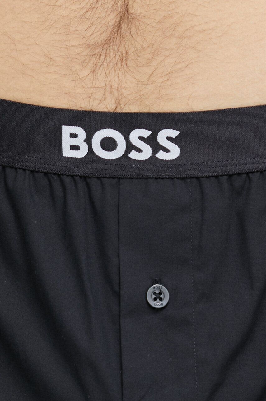 Boss boxeri de bumbac 2-pack culoarea alb - Pled.ro